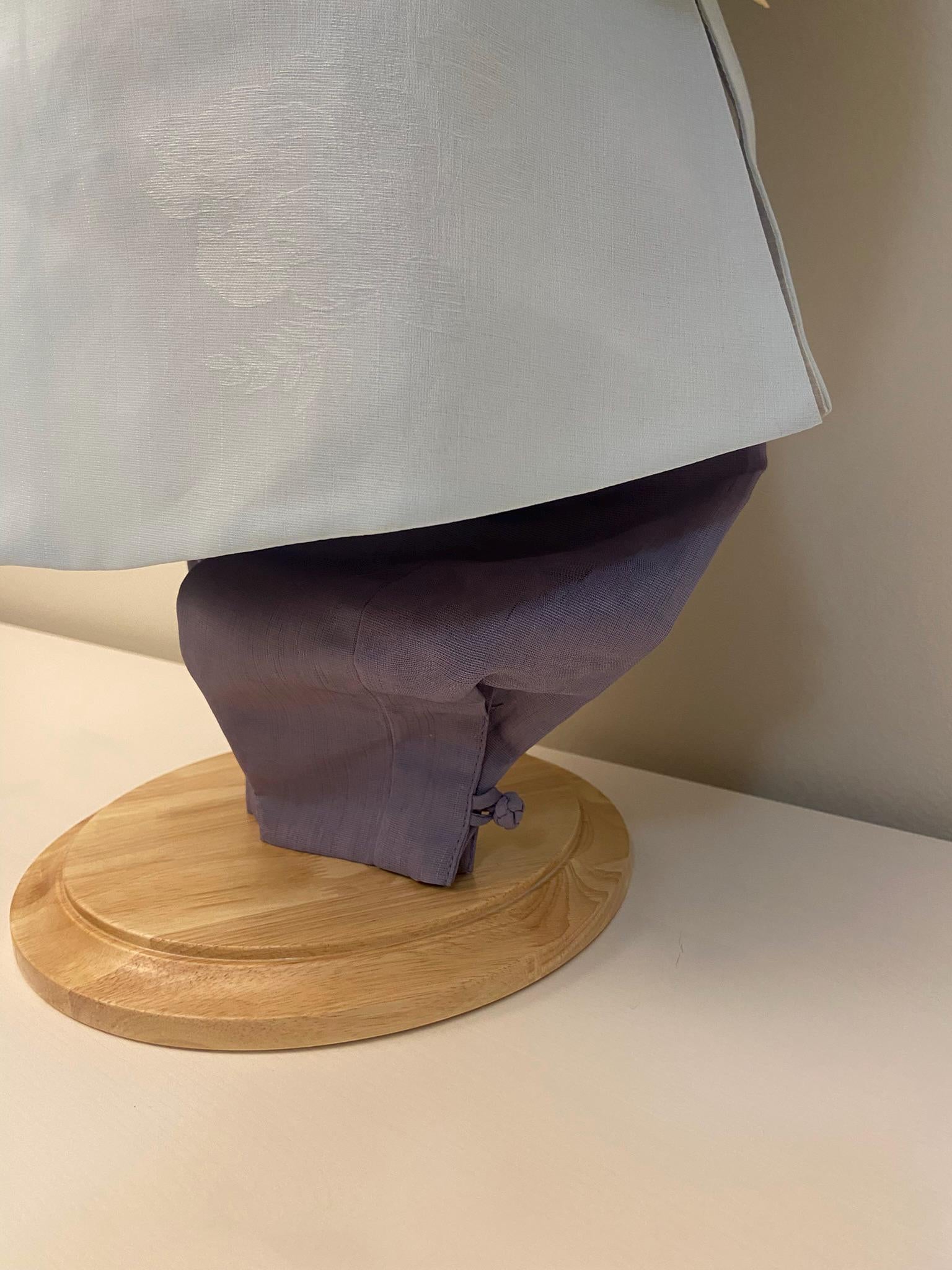 Boy J Hanbok Rental | Korean Dol Hanbok for Boy | Sky Blue Traditional First Birthday Outfit | Premium Gold Embroidery | Size 1