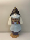 Boy J Hanbok Rental | Korean Dol Hanbok for Boy | Sky Blue Traditional First Birthday Outfit | Premium Gold Embroidery | Size 1