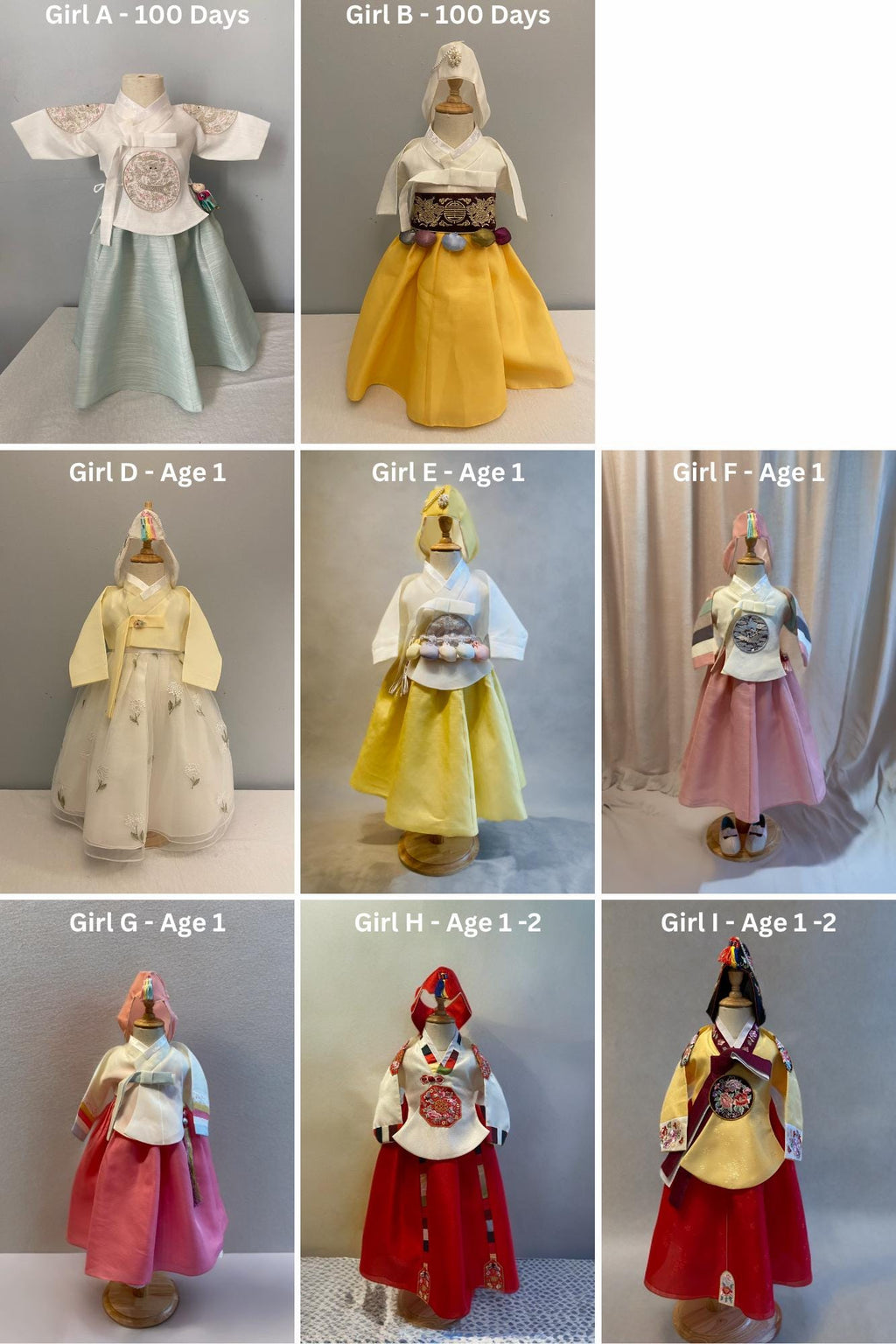 Hanbok Rental 100% Refundable Deposits