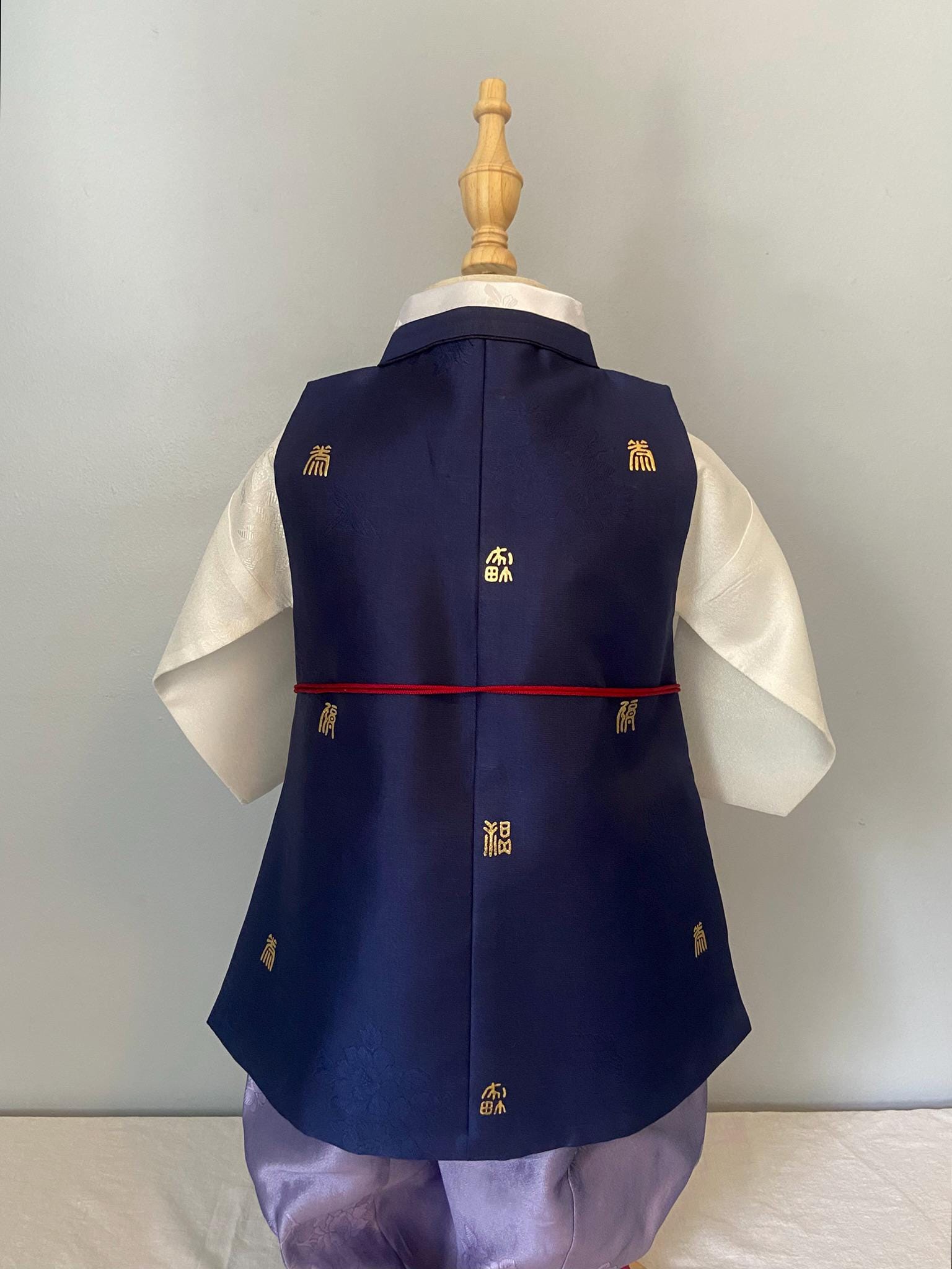 Boy F Hanbok Rental | Korean Baby Boy Hanbok | Doljanchi Hanbok Rental | Traditional 1st Birthday Outfit | Dol Boy Hanbok | Size 1