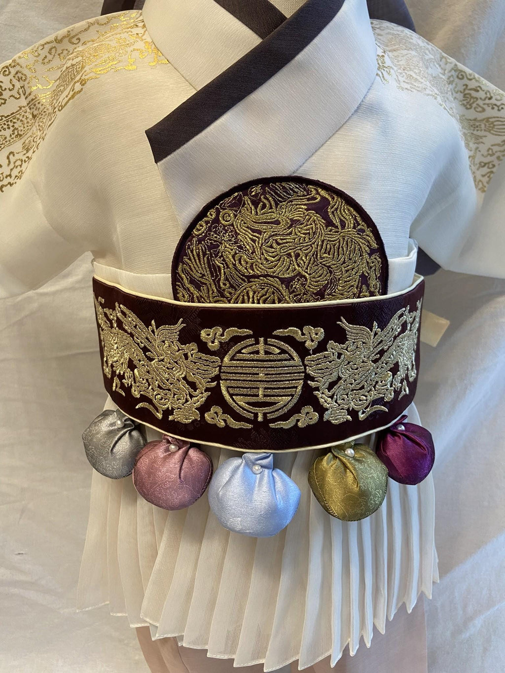 Boy E Hanbok Rental | Ivory & Brown 1st Birthday Outfit | Korean Baby Boy Doljanchi Set | Traditional Hanbok Rental | Korean hanbok | Size 1