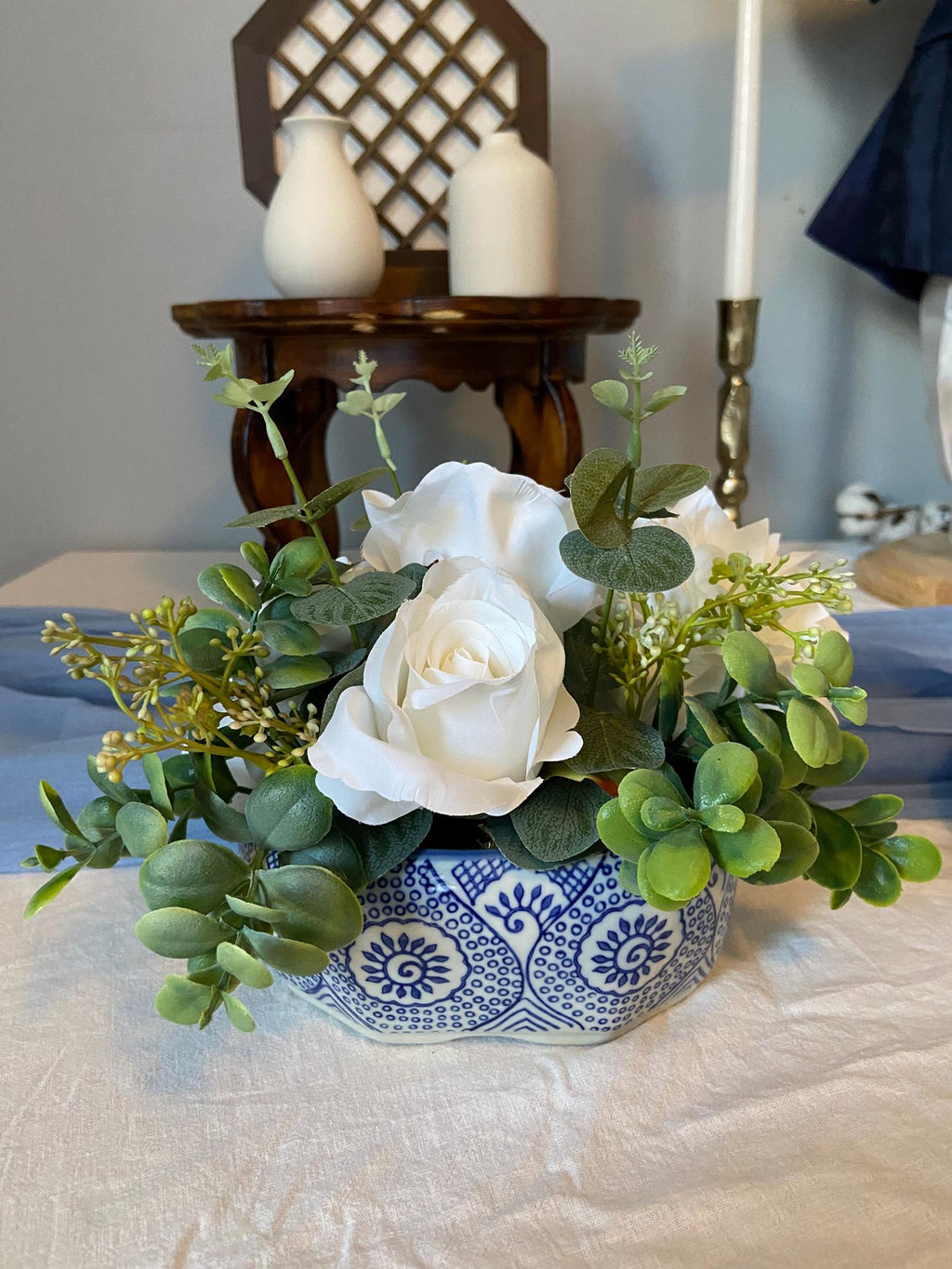 Beakil Table Rental | Handwritten Name Scroll | Korean Traditional Dohl Table | First Birthday Table | Dohljabi Kit | Plum Blossom | Hanbok