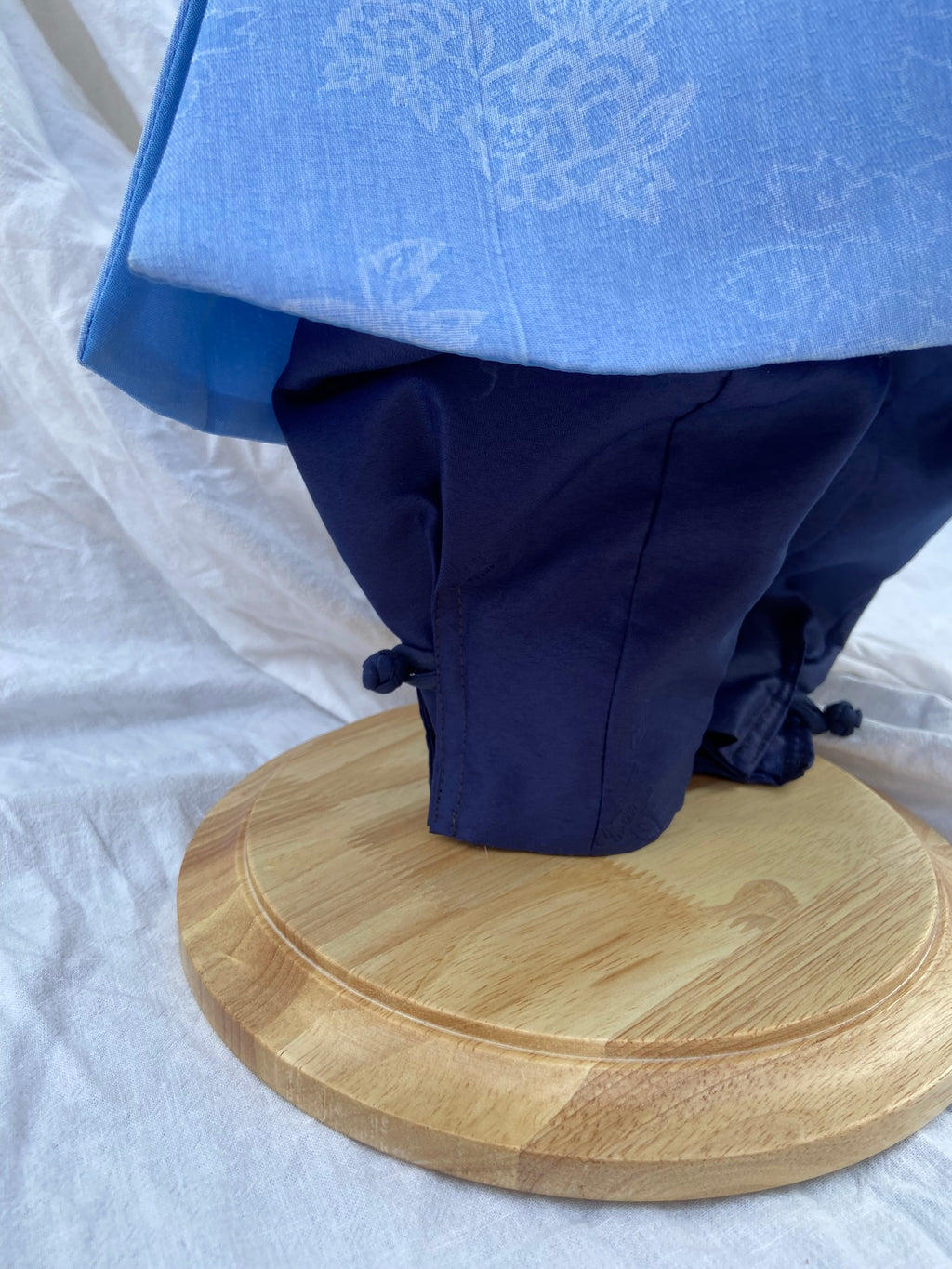 Boy X Hanbok Rental |Boy Dol Hanbok Rental – Blue Traditional Korean Hanbok | Size 2 | First Birthday Doljanchi Outfit