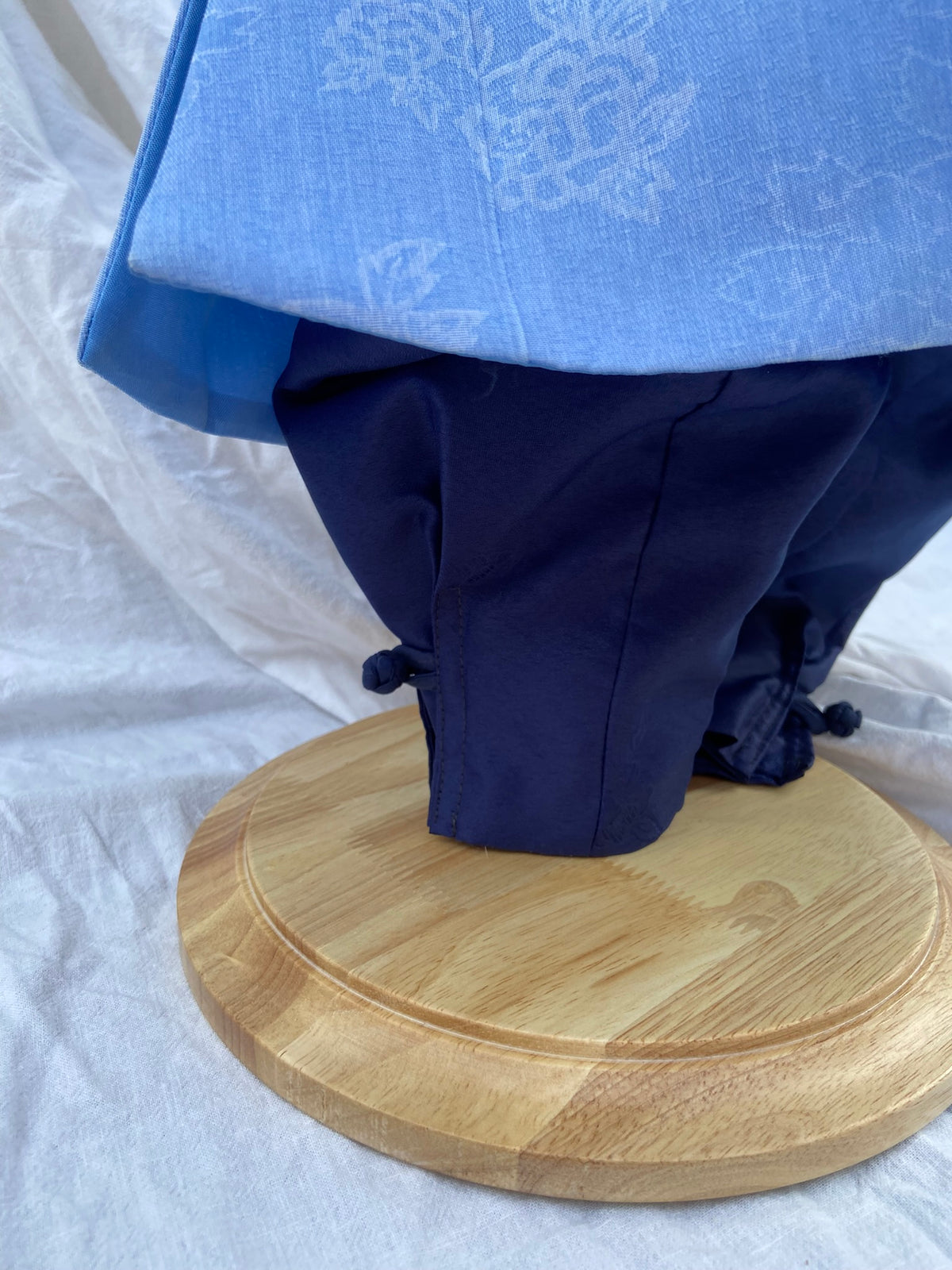 Boy X Hanbok Rental |Boy Dol Hanbok Rental – Blue Traditional Korean Hanbok | Size 2 | First Birthday Doljanchi Outfit