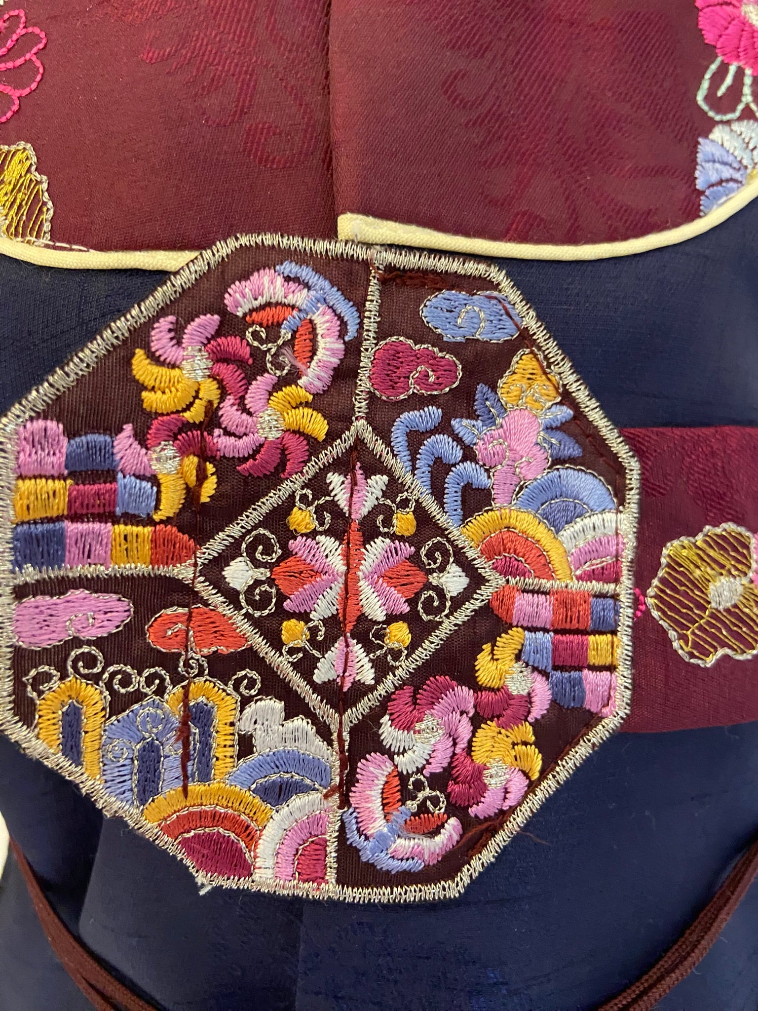 Boy H Hanbok Rental | Navy & Ivory Hanbok for Baby Boy | Korean Dol Outfit | 1st Birthday Hanbok Rental | Korean Baby Boy Clothes | Size 2