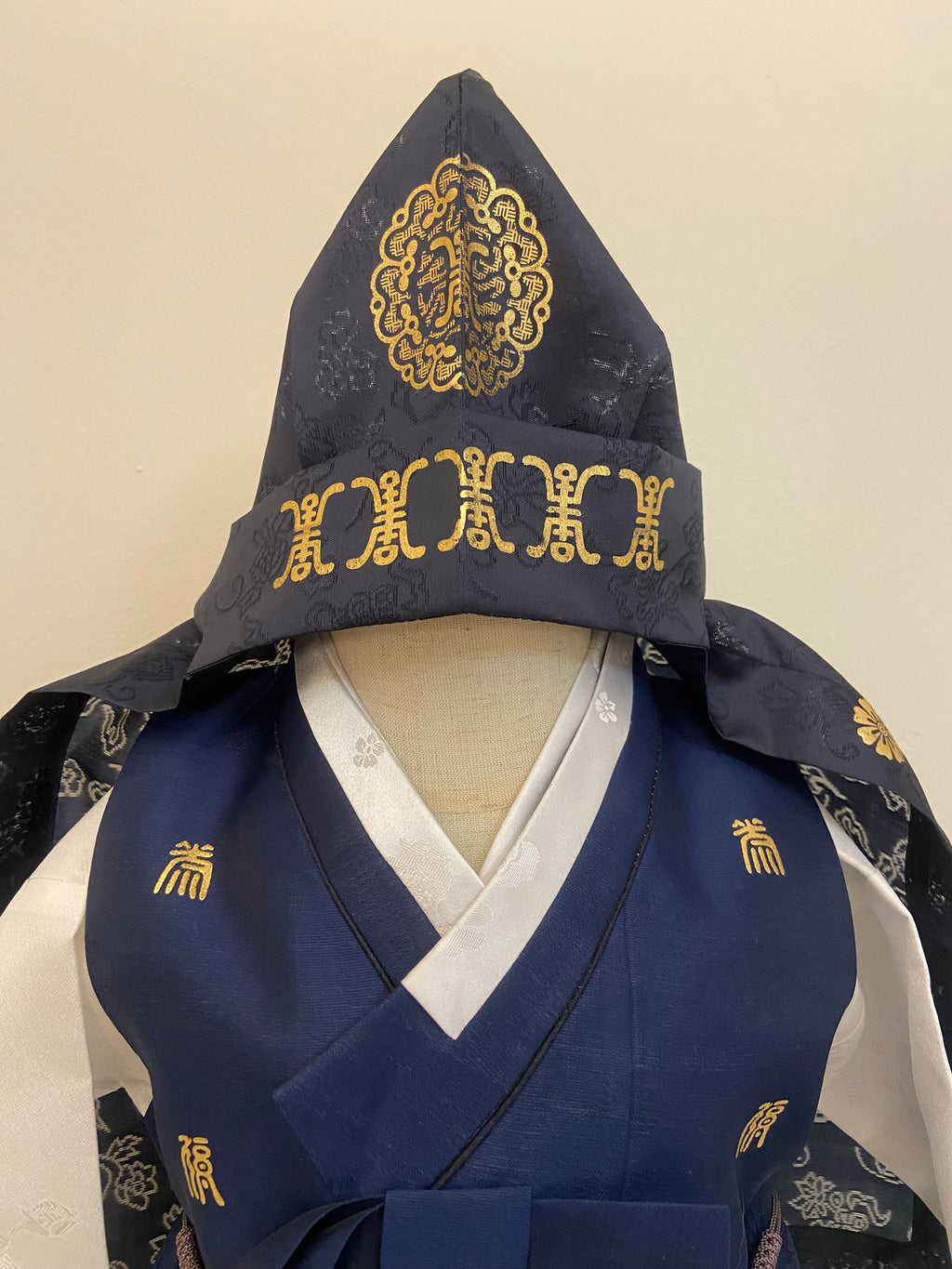 Boy F Hanbok Rental | Korean Baby Boy Hanbok | Doljanchi Hanbok Rental | Traditional 1st Birthday Outfit | Dol Boy Hanbok | Size 1