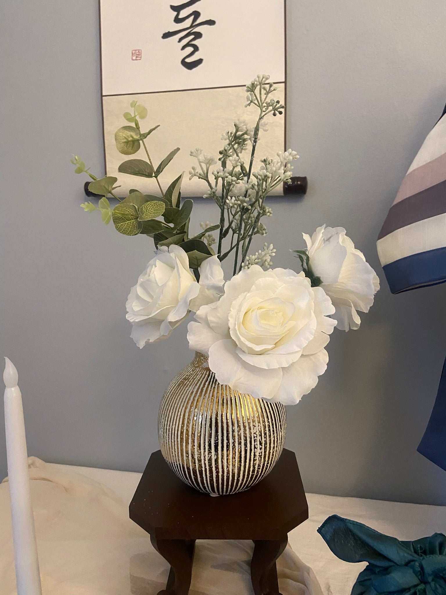 Premium Korean Dol Table Rental | Calligraphy First Birthday Setup | Traditional 100th Day Party | Personalized Name Scroll | Hanbok