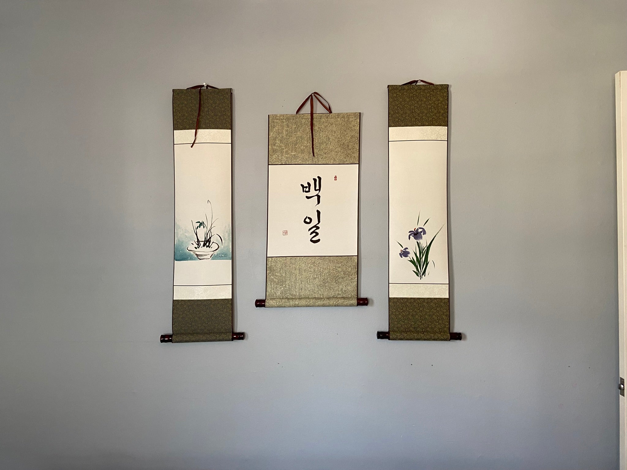 Korean First Birthday Dol Table | Hanbok Rental | Elegant Celebration Setup | First Birthday Backdrop | 100 Days Baek-il Banner