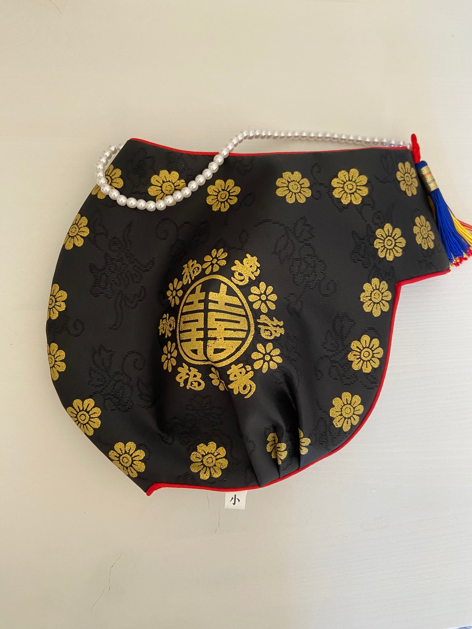 Girl G Hanbok Rental | Traditional Red & Yellow Korean 100 Days Hanbok| Saekdong Korean Baby Outfit | 백일한복 | Size 100