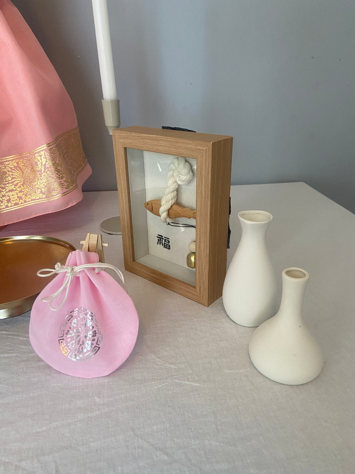 Gallery Style Korean Dol Table Rental | Minimalist First Birthday Setup | Luxury Hanbok Doljanchi Decor | Korean Birthday Celebration