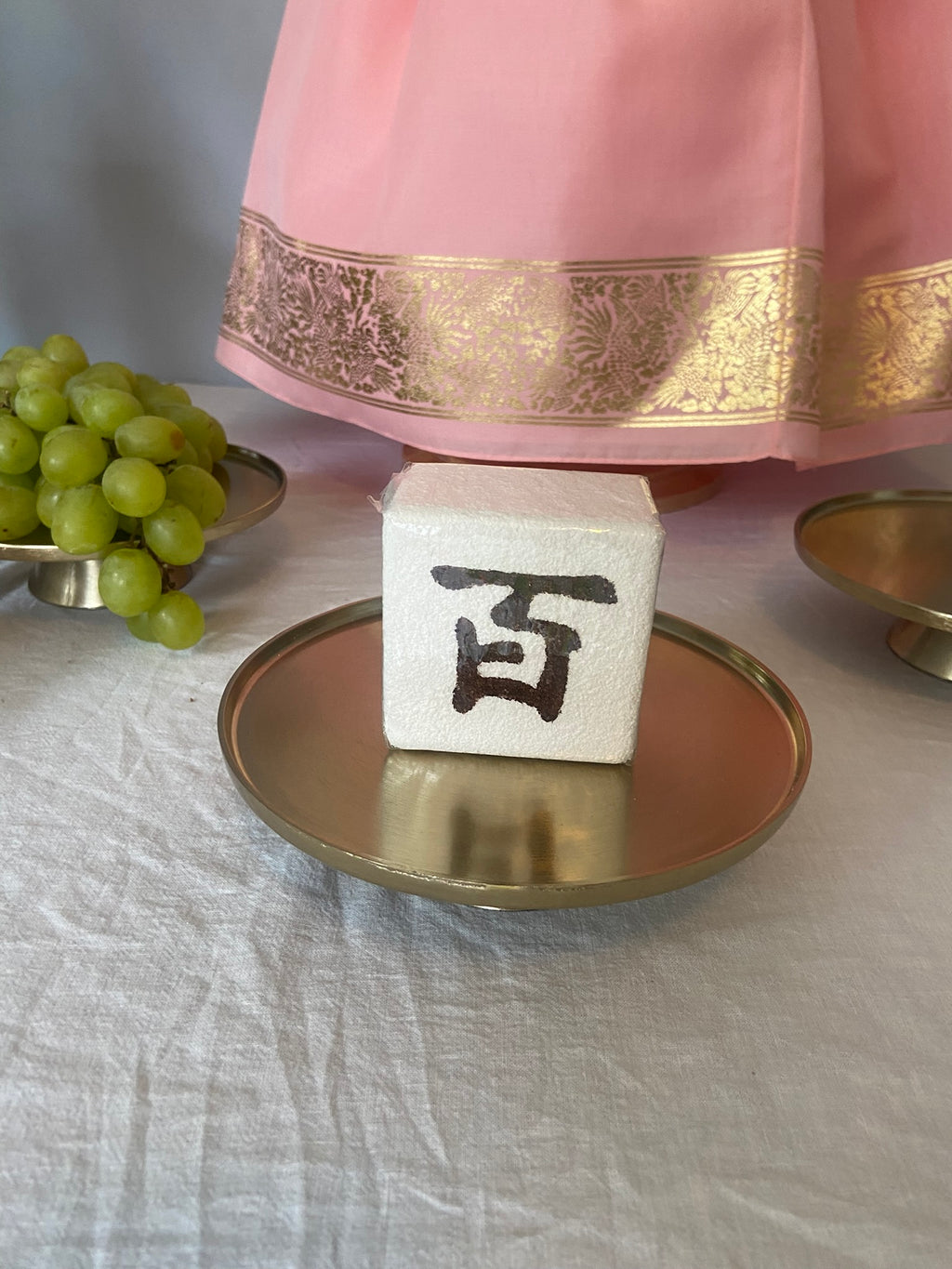 Gallery Style Korean Dol Table Rental | Minimalist First Birthday Setup | Luxury Hanbok Doljanchi Decor | Korean Birthday Celebration