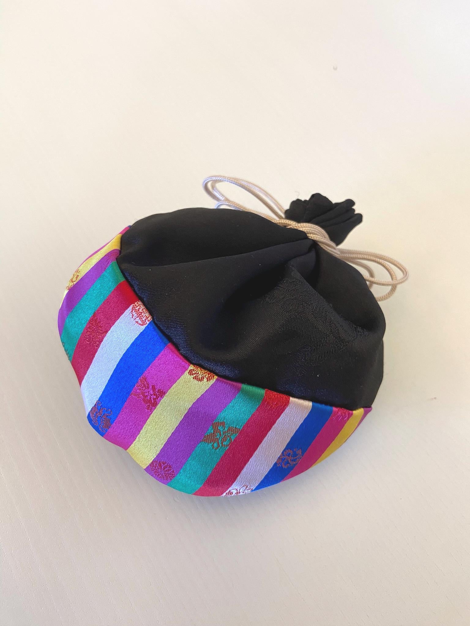 Handmade Korean Doljabi Pouch | Traditional Silk Lucky Bag | First Birthday Dol Ceremony | Korean Party Decor | Lucky Pouch