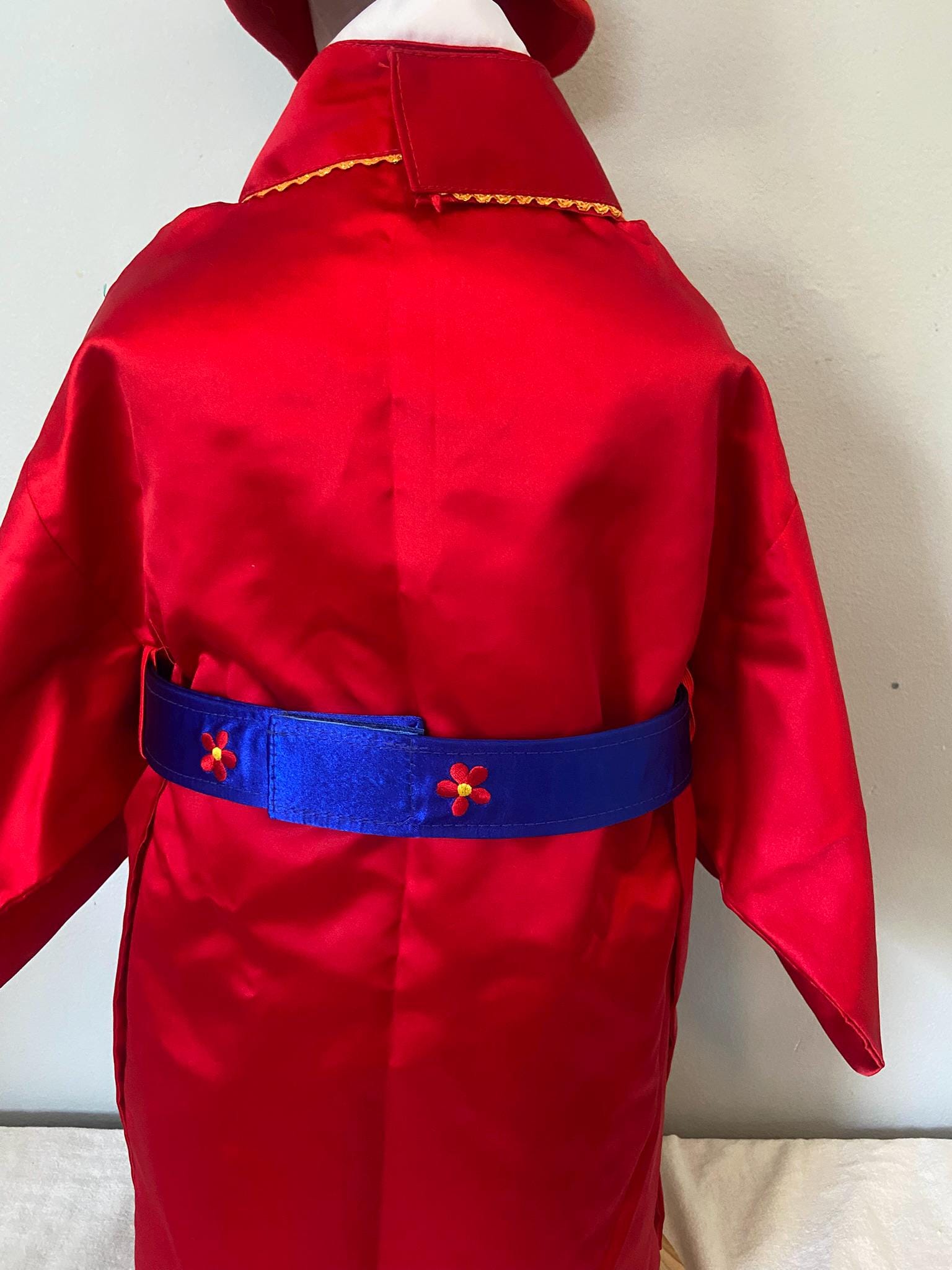 Boy J Hanbok Rental | Red & Gold 1st Birthday Outfit | Korean Baby Boy Doljanchi Hanbok | Traditional Korean King Clothes | Size 1