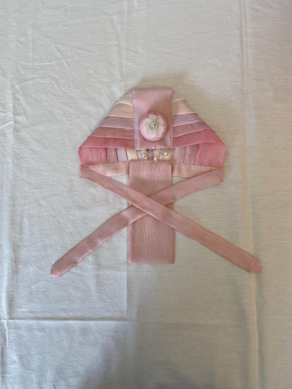 Girl L Hanbok Rental | Rainbow & Pink Hanbok | Korean Baby Girl 1st Birthday Outfit | Traditional Multicolor Dol Hanbok | Size 1