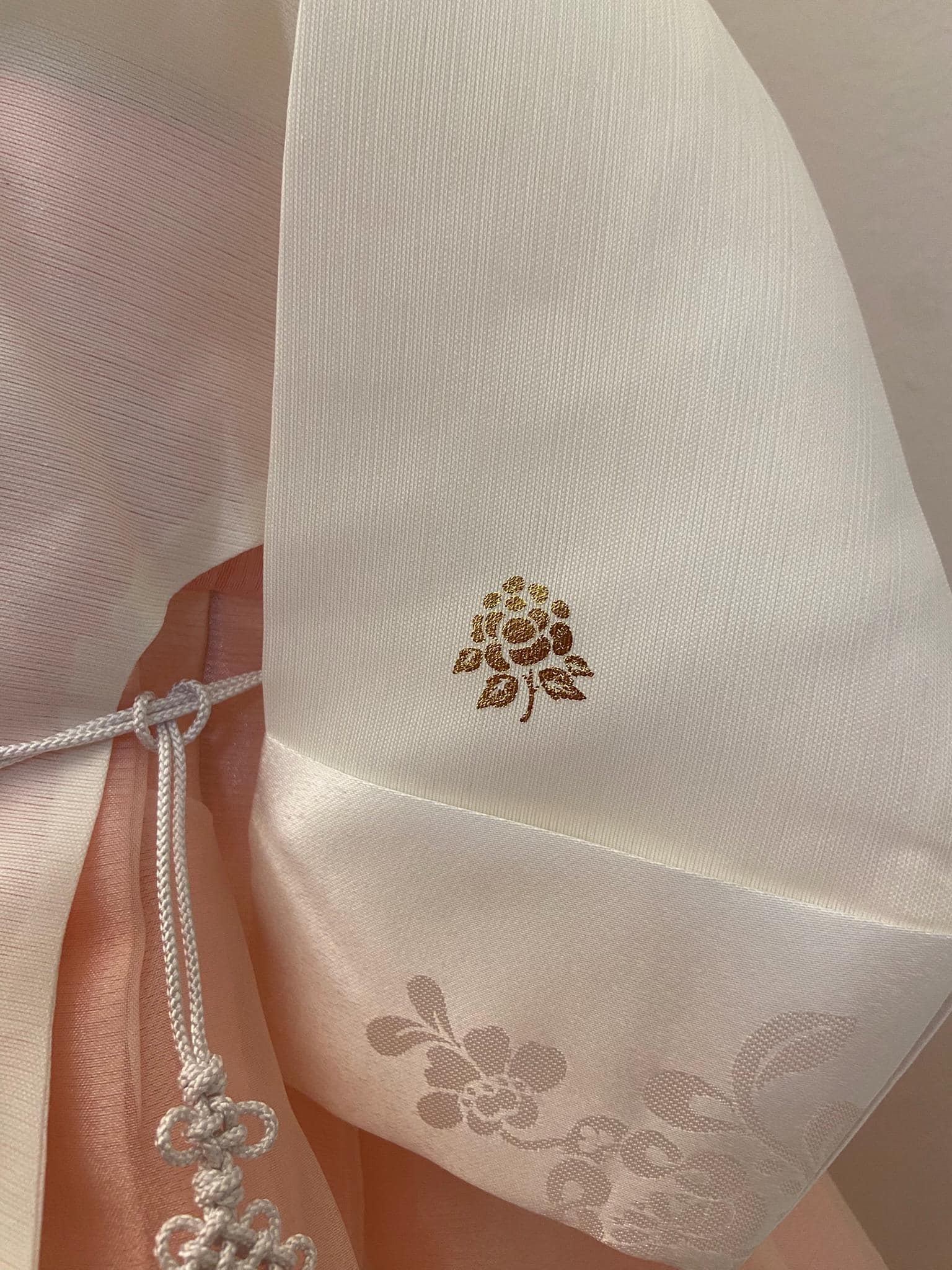 Girl O Hanbok Rental | Ivory & Blush Pink Korean First Birthday Dress | Elegant Doljanchi Outfit | Dohl Party Name Sign | Size 1