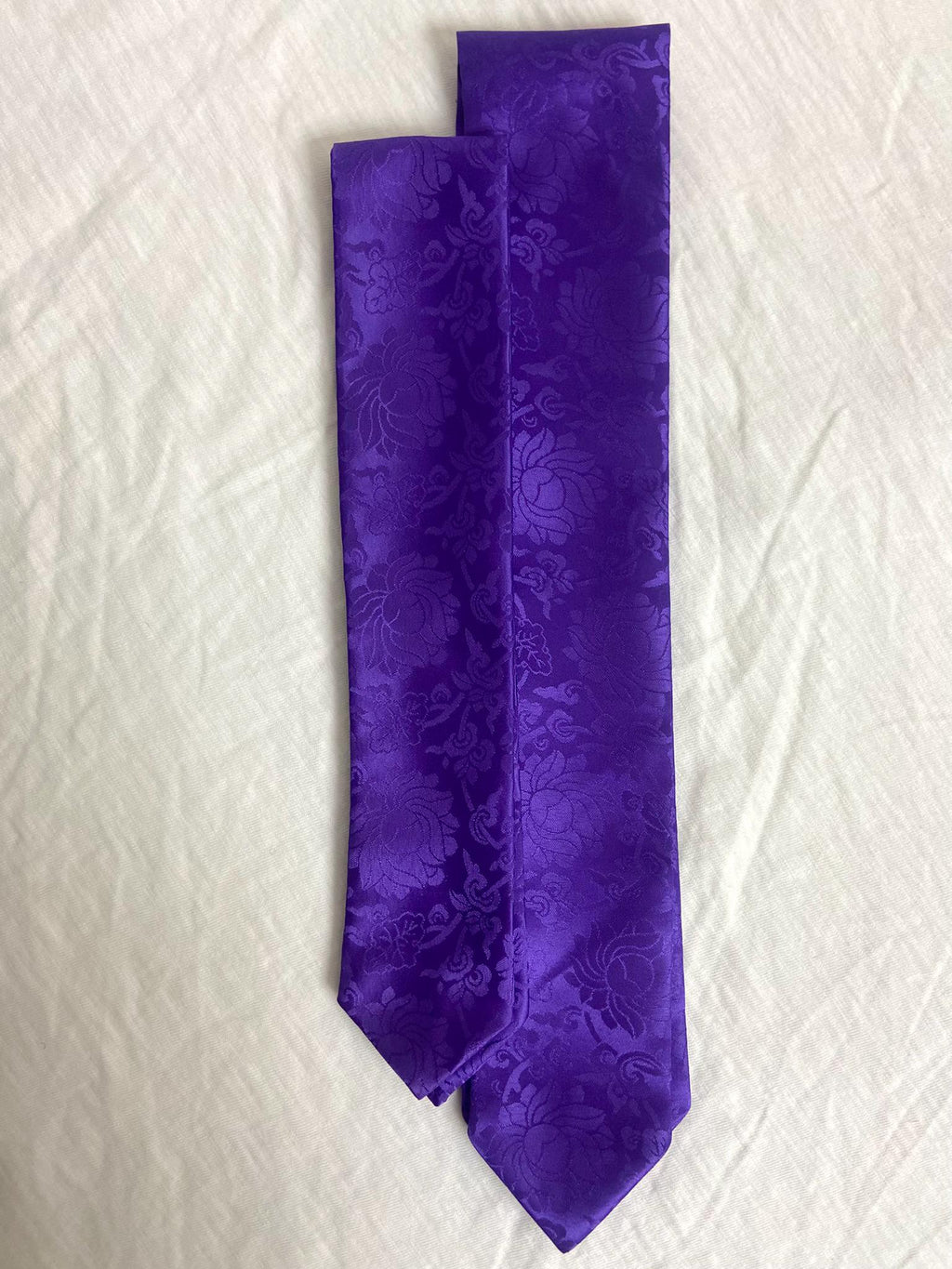 Purple Korean Daenggi Ribbon | BTS Inspired Traditional Hair Ribbon | Hanbok Accessory | ARMY Gift | Korean Aesthetic