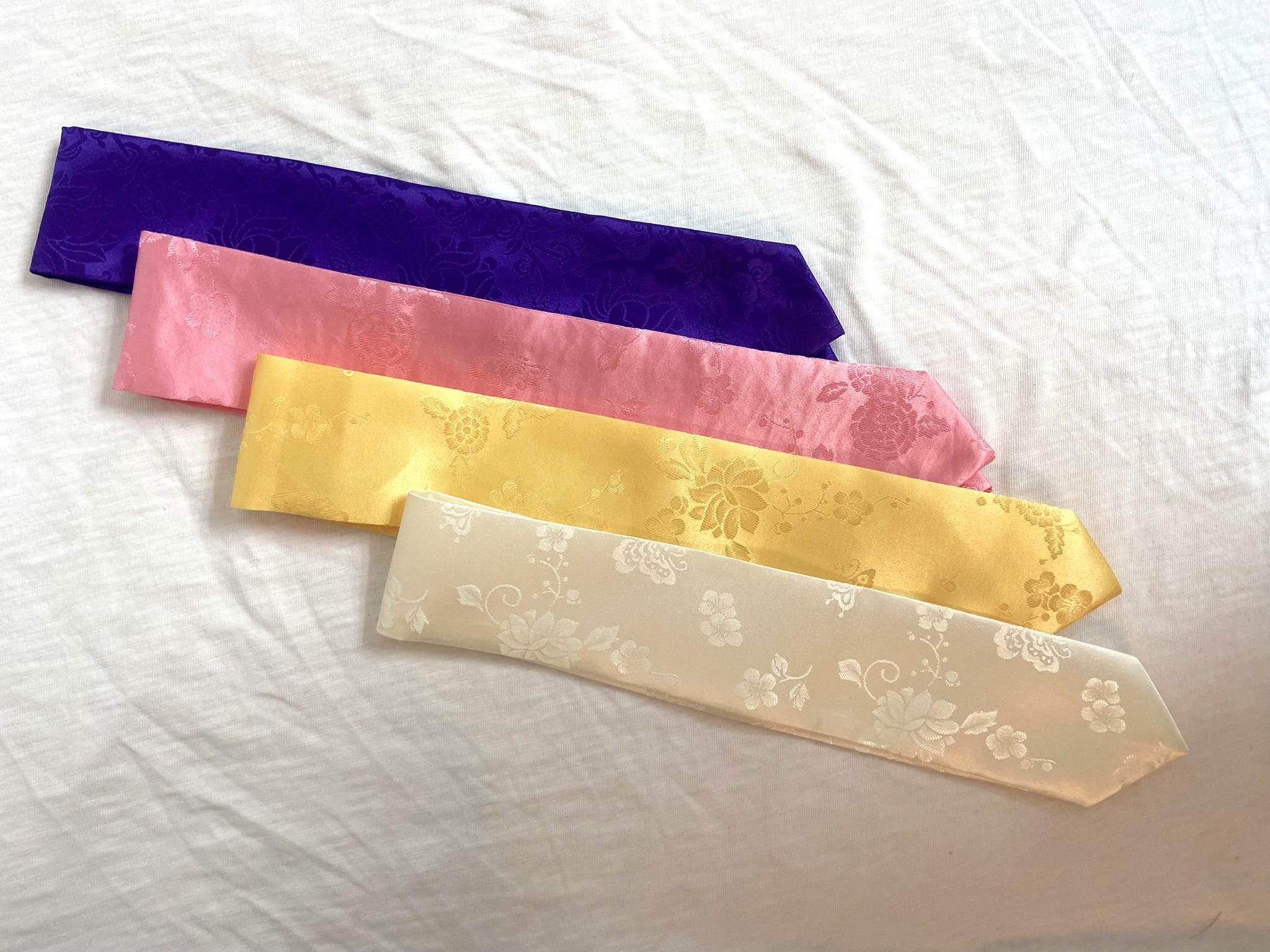 Korean Daenggi Ribbon | Traditional Hanbok Hair Ribbon | Korean Hair Accessory | Baek-il Dol Decoration | Korean Gift | Handmade