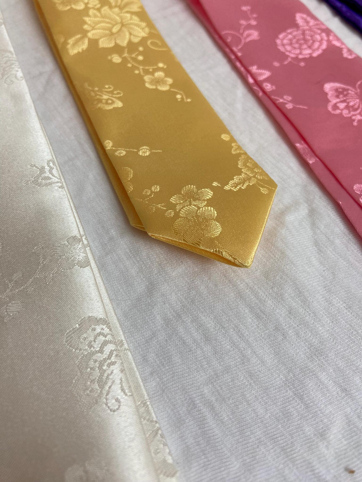 Korean Daenggi Ribbon | Traditional Hanbok Hair Ribbon | Korean Hair Accessory | Baek-il Dol Decoration | Korean Gift | Handmade