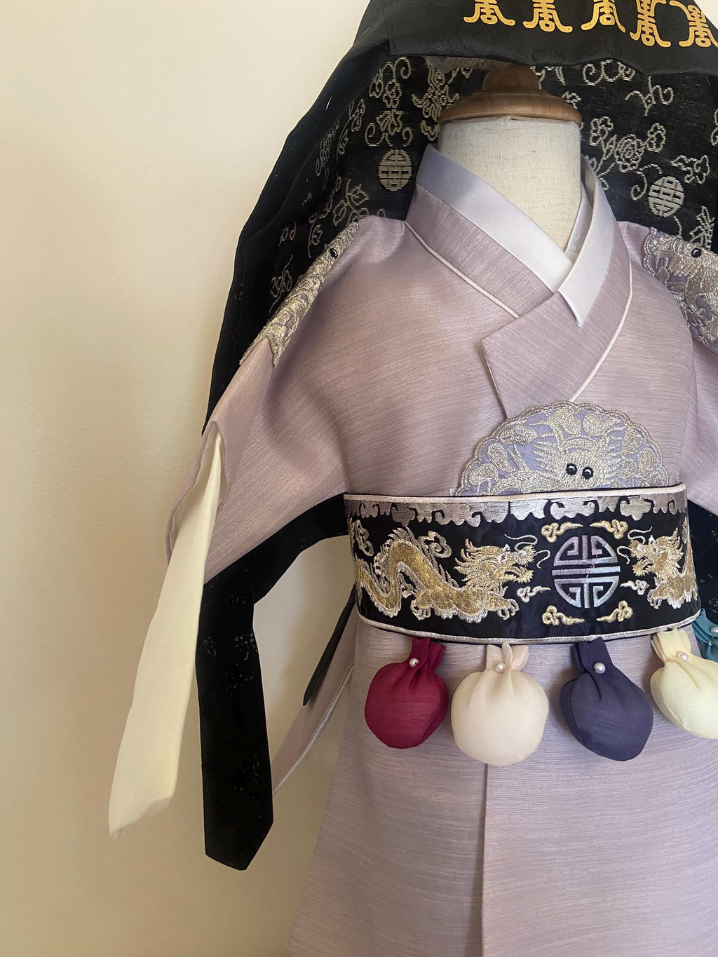 Boy P Hanbok Rental | Gray & Navy 1st Birthday Outfit | Korean Baby Boy Hanbok | Doljanchi Hanbok | Traditional Clothes | Size 3